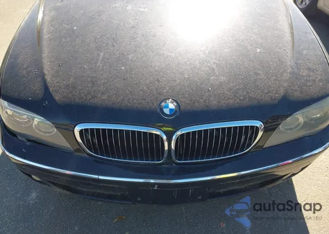 2008 BMW 750I из США, поврежденный, VIN WBAHL83568DT11627